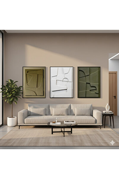 sayetablo Sionya 22 - Tablou abstract din sticlă, imprimat pe sticlă, cu ramă...