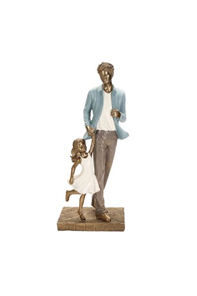 Porland Baba&Kız Biblo 26cm