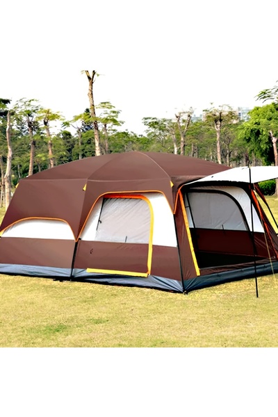 TOBY خيمة عائلية كبيرة تتسع من 8 إلى 12 شخصًا | تصميم بغرفتين