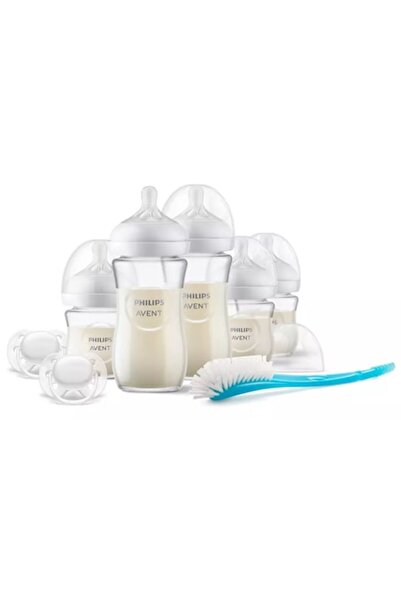 Philips Avent Σετ Γυάλινων Μπουκαλιών Response - 5 Μπουκάλια, 1 Βούρτσα Μπουκ...