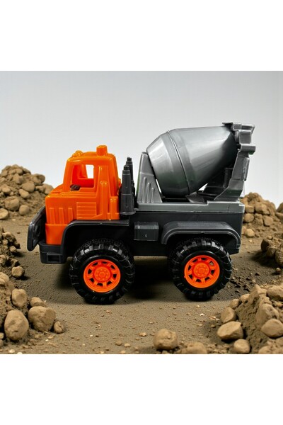 CNS Concept خلاط خرسانة بالدفع اليدوي مقاس 22×17 سم متعدد الألوان