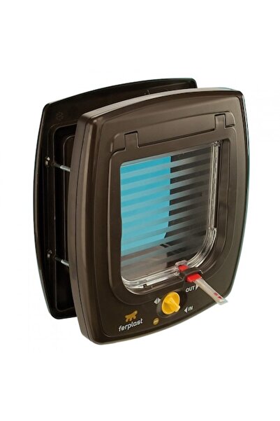 Ferplast Ușă pentru animale Swing 7, maro