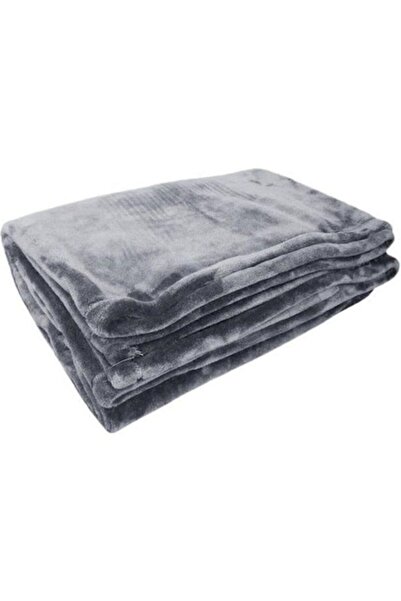 TOISON D'OR Pătură din microflanel TOISON D'OR, poliester, 220x240 cm, gri
