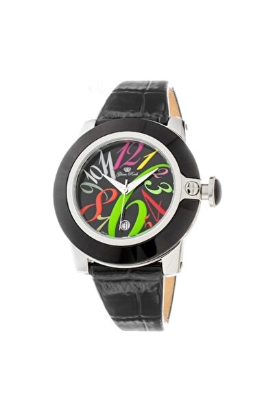 Glam Rock Ceas de damă GR32018-BB - Argintiu, Cadran negru