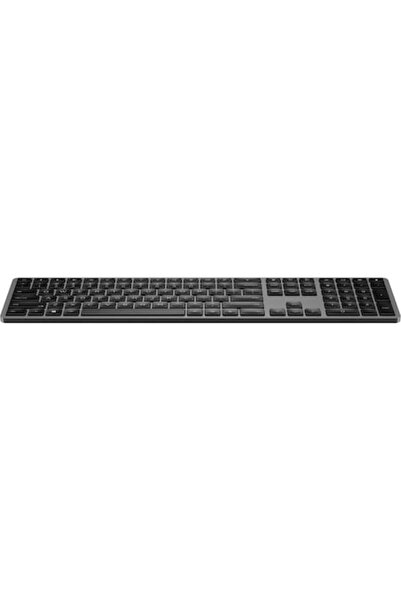 HP wireless keyboard 3Z726AA with numeric keypad, RGB backlight, black, Bluetooth