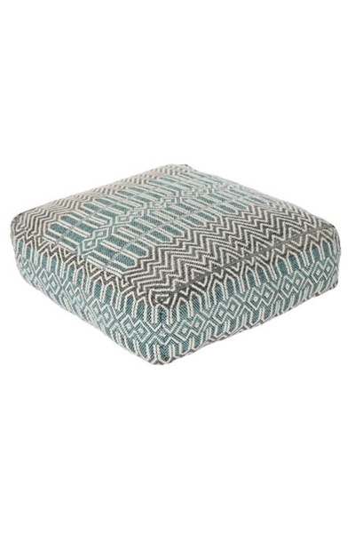 DKD Home Decor Pernă decorativă pentru podea, poliester/bumbac, 60x60x25 cm, ...