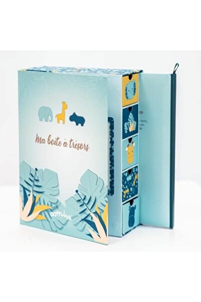 Domiva Storage Box Album 1700251 for children, blue