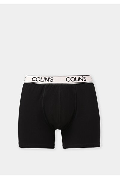 Colin's Modern Fit Düz Erkek Siyah Boxer