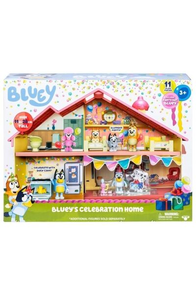 GIOCHI PREZIOSI Σετ παιχνιδιού Bluey Σπίτι Πάρτι, Giochi Preziosi, 11 αξεσουά...