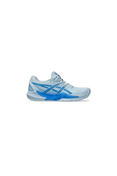 Asics women's sports shoes, light blue, synthetic, lace-up, 37.5 EU