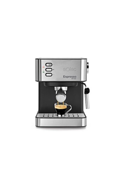 solac Espressor CE 4481, 20 bar, 1,6 L, 850 W, 23x28x29 cm, Argintiu