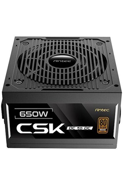 ANTEC CSK650DC 650W 80+ Bronze ATX Power Supply (Black)
