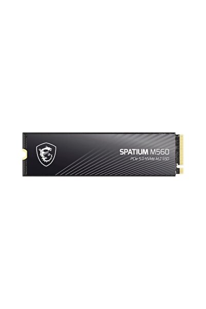 MSI SPATIUM M560 M.2 NVMe SSD 1TB PCIe 5.0, 10200MB/s read, 8400MB/s write, 22x80mm