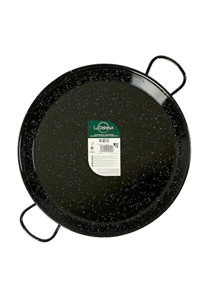 la dehesa Frying Pan, enameled, black, 50 cm, stainless steel