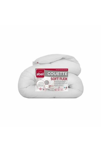 Abeil duvet, machine washable, warm, cotton and polyester, white, 240x260 cm