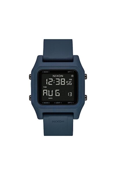 Nixon men's watch A1309-2889, silicone, blue, 39mm