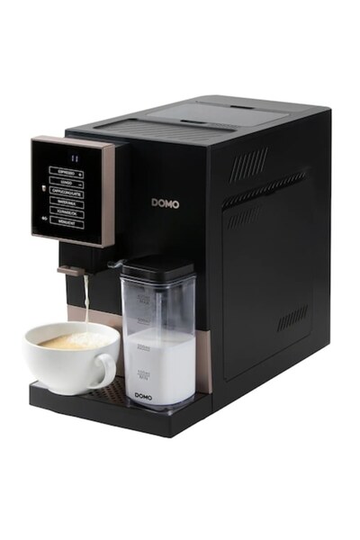 Domo Automatic Espresso Machine, 19 bar, Integrated Grinder, 125 g Hopper, 40...