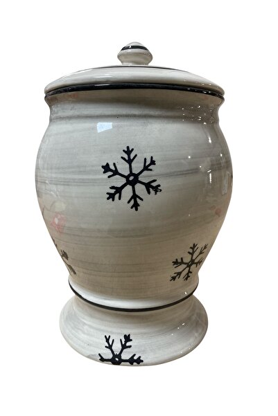 ozbience Şık ve modern kırmızı seramik tekli çöp kovası, şıklığa katkı sağlar