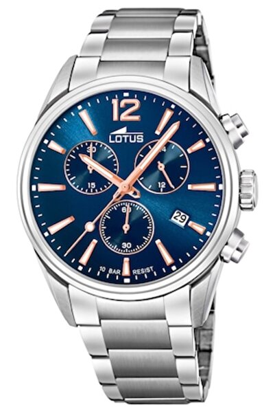 Lotus women's watch 18690/2, 42 mm, Silver