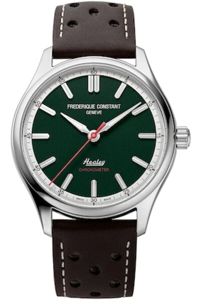 Frederique Constant Classics Vintage Rally Healey Automatic COSC Limited Edition Green Leather Strap