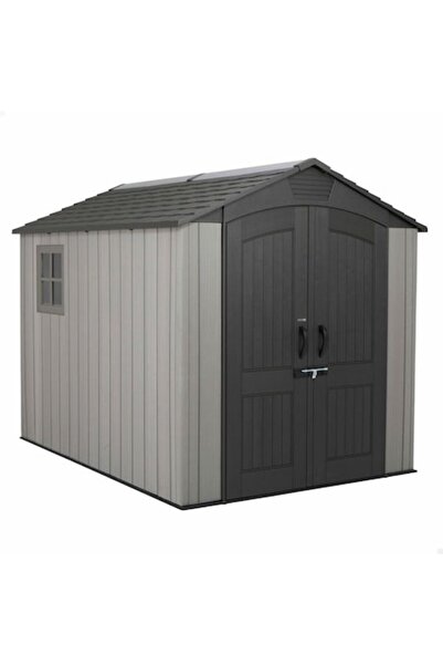 LifeTime șopron de grădină, 213 x 228 x 280 cm, gri, oțel și plastic