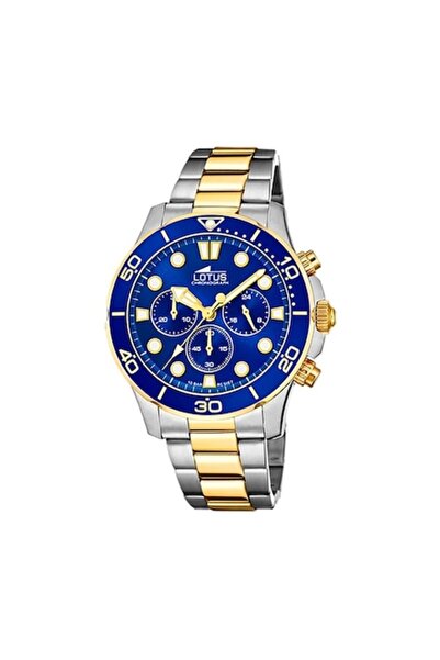 Lotus Ceas de mână bărbătesc 18757/1 multicolor albastru 45mm