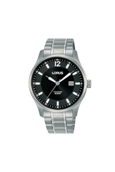 Lorus Men's Watch RH995QX9, Black-Silver, Quartz, 40mm