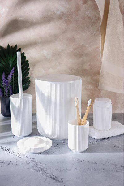 ozbience Şık ve kullanışlı 5 Parça Banyo Takımı, modern tasarım ve kalite