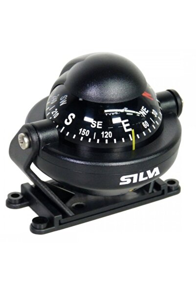 Silva Busolă Garmin 58 cu suport reglabil pentru navigație marină, 12 V, neagră