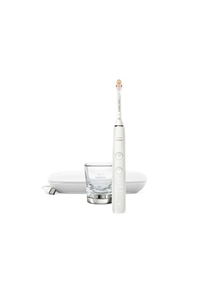 Philips Sonicare DiamondClean 9000 Electric Toothbrush, 4 Modes, White, with Stand