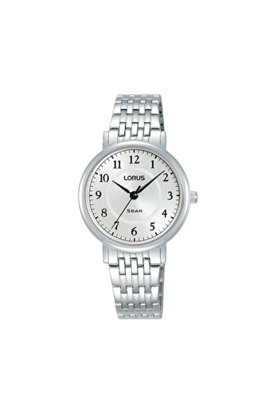 Lorus Ceas de damă RG221XX9, brățară metalică, cadran argintiu, 30x30mm
