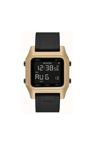 Nixon men's watch A1309-010, black, 39mm, rubber strap