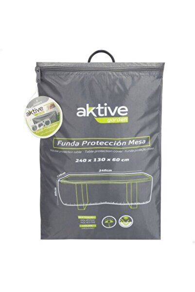 AKTİVE Husă de protecție pentru masă de grădină, poliester, 6 buc, 240×60×130...