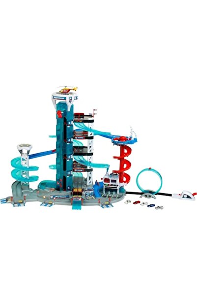 Theo Klein Service auto Bosch Mega Universe cu parcare pe 5 niveluri, lift, e...