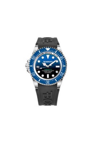 Bobroff Ceas bărbătesc BF0003ibaBFS (42mm) Oțel inoxidabil, Cauciuc negru, Ca...