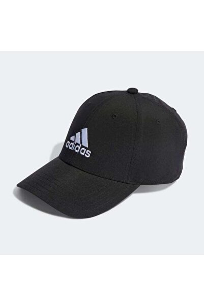 adidas Unisex Black Bballcap Lt Emb Hat Ib3244