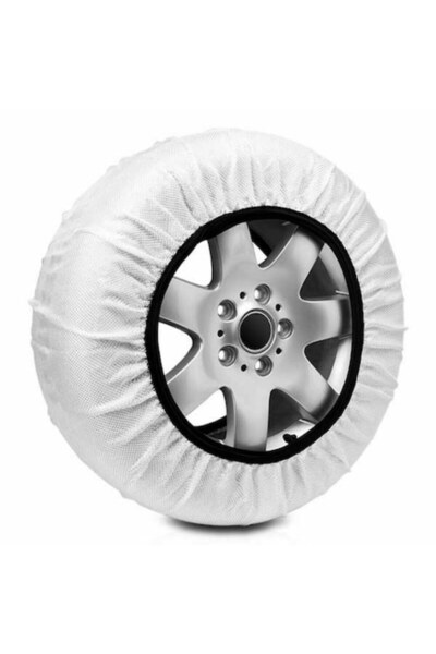 BigBuy lanțuri auto, super albe, 62