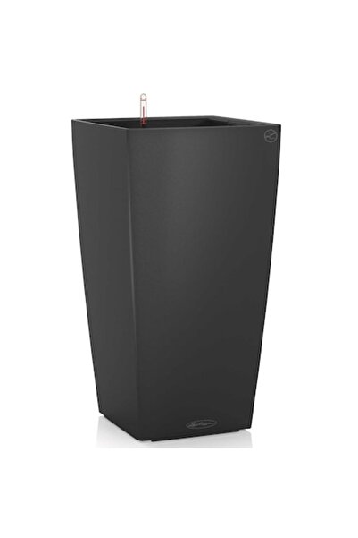 Lechuza Jardinieră Cubico Color 40 ALL-IN-ONE LECHUZA, gri ardezie