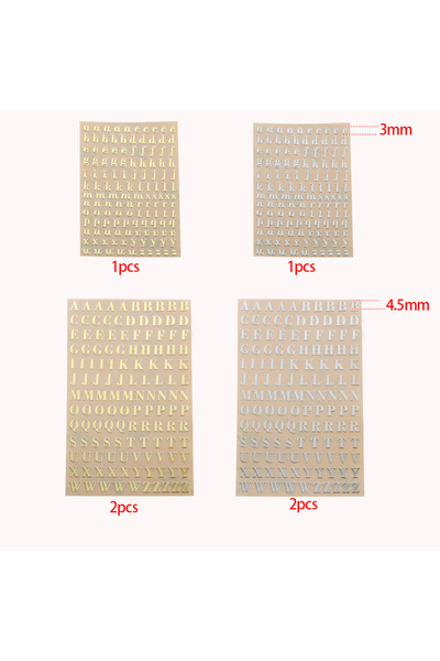 Choice3 مجموعة من 6 قطع، مكونة من 5 قطع من ملصقات الديكور الشفافة، حشوات الرا...