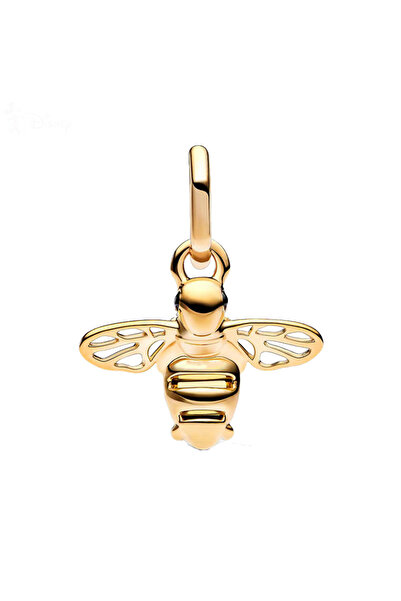 Miniso CMS1818 2025 Hot Sale Charms Bead 925 Sterling Silver Golden Mini Bee ...
