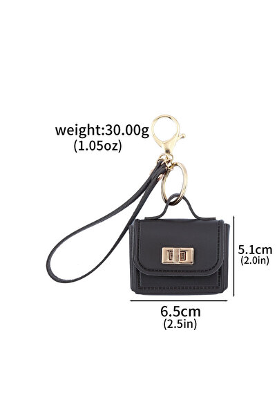 Choice BG00079-04 حقائب كورية صغيرة لطيفة على شكل حقيبة مع قلادة ملونة سلسلة مفاتيح كاواي للنساء بسيطة وغير رسمية