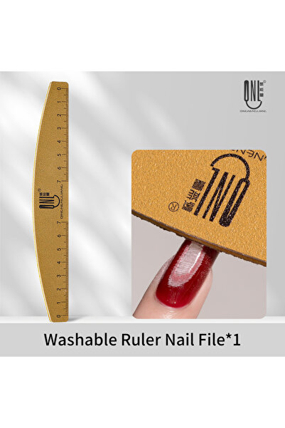 Choice مجموعة مبرد أظافر مكونة من 1/2/5/10 قطع مع مسطرة قابلة للغسل ومقياس 10...