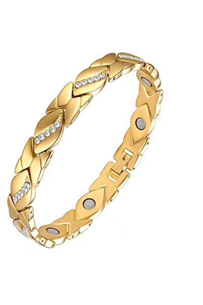 Choice أساور مغناطيسية لتخفيف آلام التهاب المفاصل للنساء بطول 21 سم مصنوعة من...