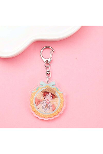 Miniso سلسلة مفاتيح أكريليك هيتاليا 5 سم، 5 شخصيات أنمي، إكسسوارات كلاسيكية ش...