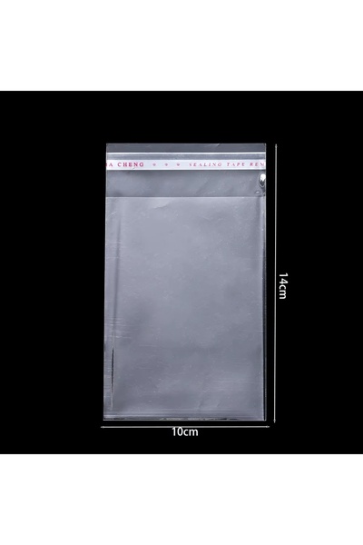 Choice 100 قطعة 5x7 سم 100 قطعة/الوحدة أكياس شفافة ذاتية اللصق أكياس OPP البل...