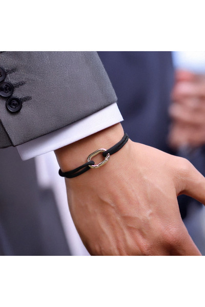 Choice black Fashion 10 Colors Men String Bracelet Adjustable Grade A 3mm Thi...