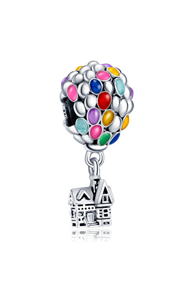 Miniso CMS1574-1 خرزة سحرية للبيع الساخن من الفضة الإسترلينية 925 على شكل منزل وبالونات من بيكسار أب، سوار متدلي مناسب