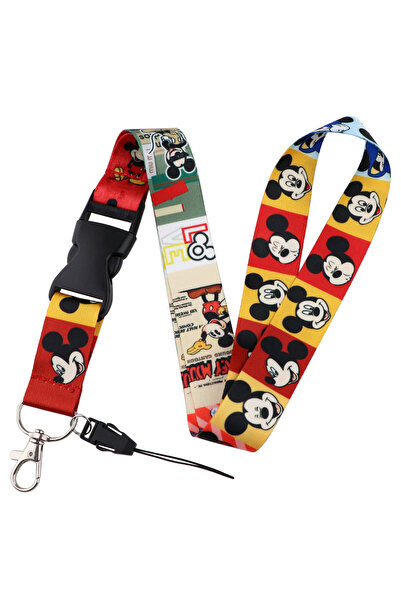 Choice 5 حبال ديزني ميكي يودا لحزام الرقبة وحامل سلسلة المفاتيح وحبل التعليق ...