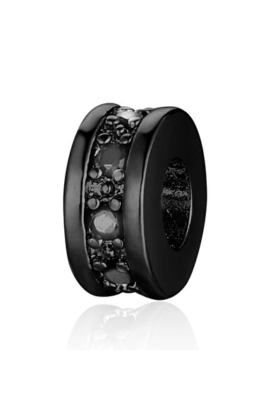 Choice1 نوع B أسود 10 قطع مسطحة مستديرة من النحاس مرصعة بالزركونيا المكعبة خر...