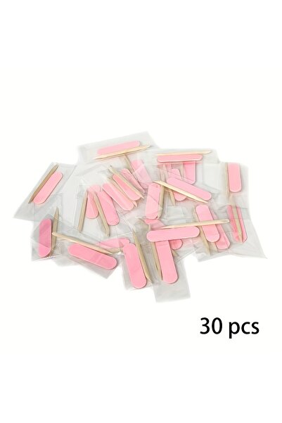 Choice مجموعة مبردات أظافر وردية اللون، 30 قطعة - قطعتان/حقيبة، مبرد أظافر صغ...